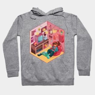 Videogames in my room Hoodie